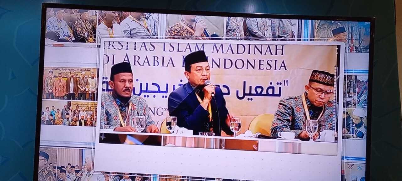 KH Bachtiar Nasir ( UBN ), dalam konferensi Alumni Universitas Arab Saudi se-Asia Pasifik Gelar Konferensi Pertama di Indonesia
