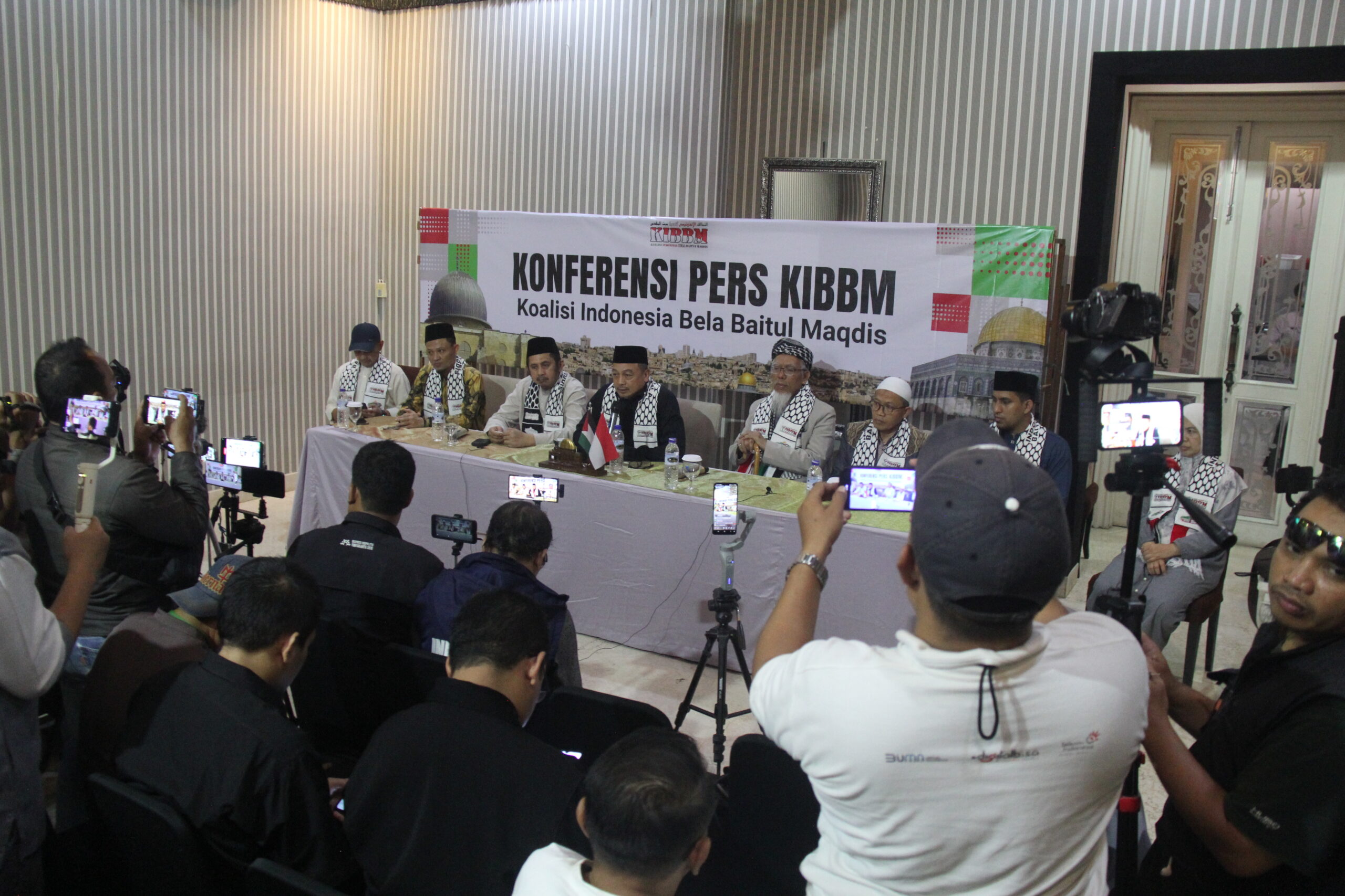 Koalisi Indonesia Bela Baitul Maqdis (KIBBM) Jakarta, 10 Oktober 2023 bersama Ustadz Bachtiar Nasir, Ustadz Hery Nurdi
