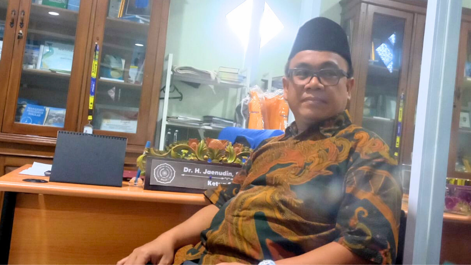 Dr. H. Jaenudin, S.Ag., M.Pd., Rektor Institute Bisnis Muhamadiyah (IBM) Bekasi