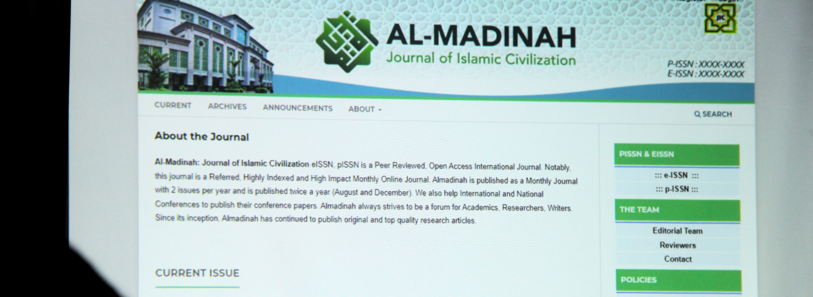 Pusat Pengkajian dan Pengembangan Islam Jakarta (PPIJ) melalui Sub Divisi Informasi dan Komunikasi meluncurkan jurnal "Al Madinah" sebagai bagian dari upaya memajukan penelitian dan pengembangan peradaban Islam.