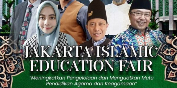 Poster Jakarta Islamic Education Fair yang akan diselenggarakan pada 2-3 September 2024