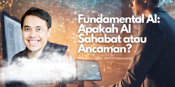 Ilustrasi webinar data science yang di bawakan oleh Mochamad Amin