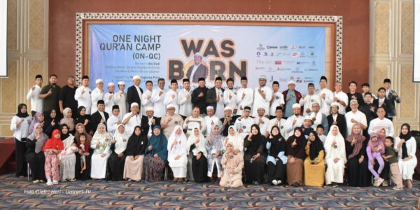 Para peserta "Was Born", One Night Quranic Camp, 24-25 April 2025 di Graha Angkasa Pura, Kranji - Bekasi