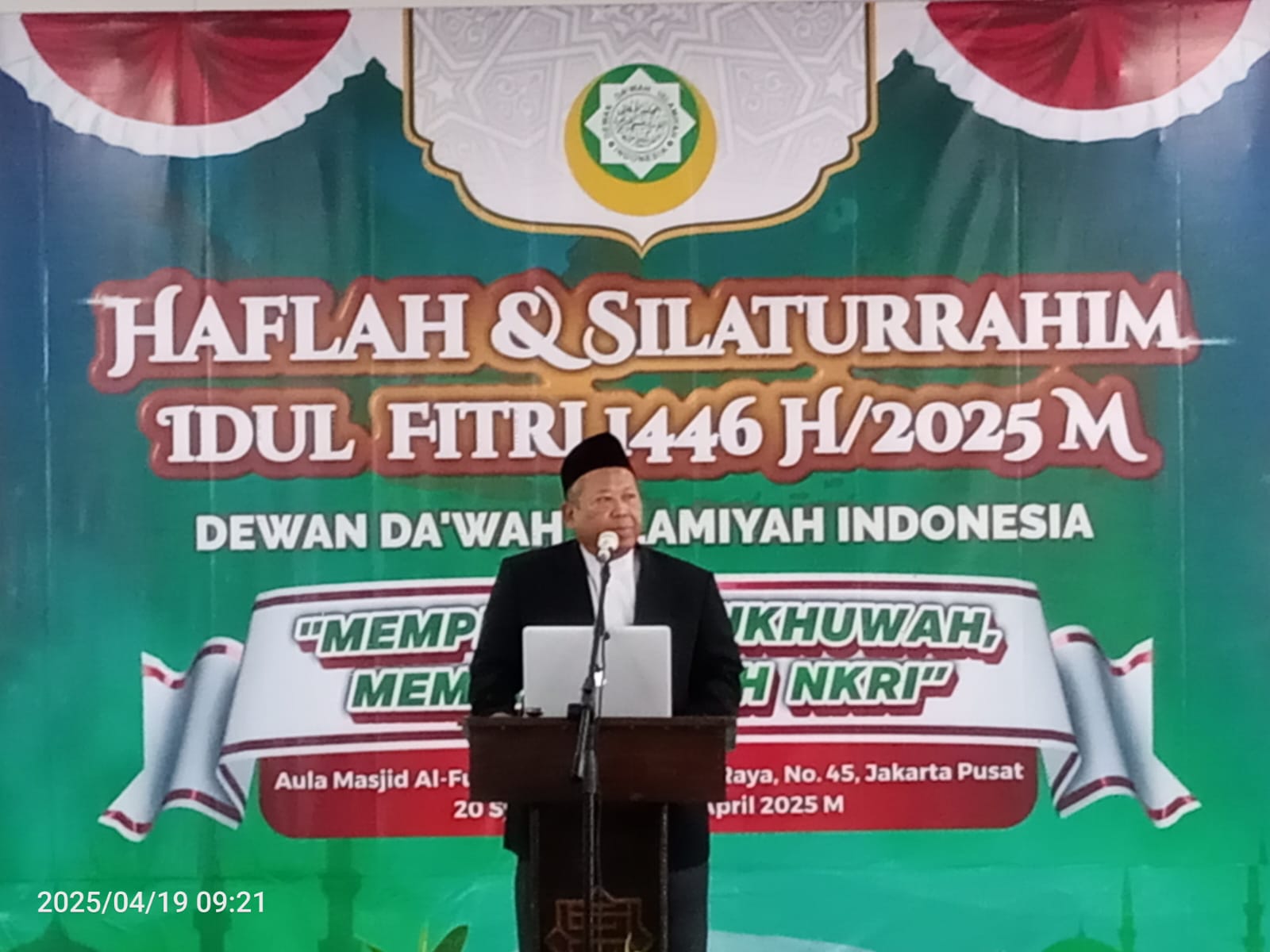 Ketua Umum DDII, Dr. Adian Husaini