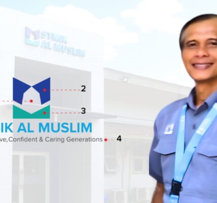 Logo baru STMIK AL MUSLIM Bekasi. Ketua STMIK Al Muslim Ibnu Triyanto, S.Kom., M.Kom