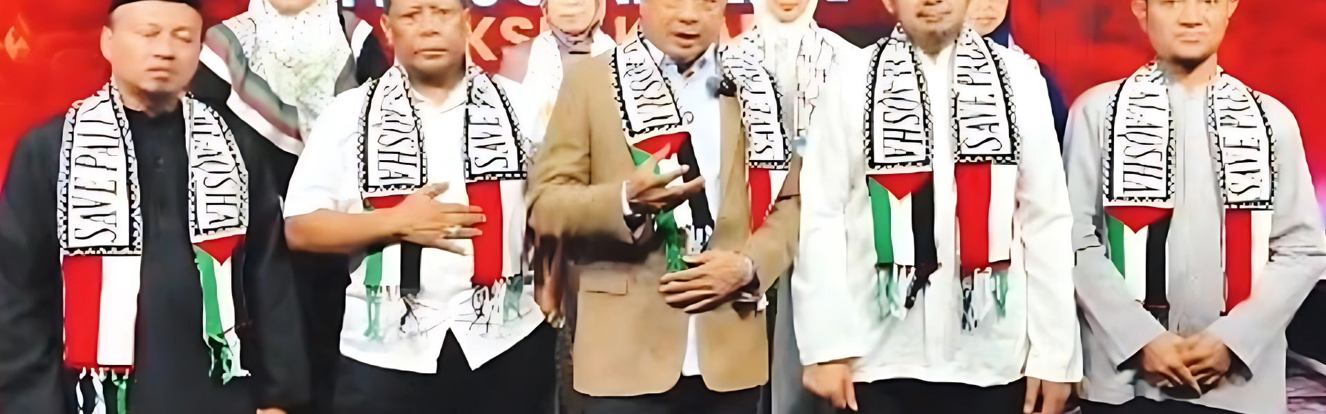 Seruan UBN Bersama puluhan ulama dalam aksi akbar bela Palestina