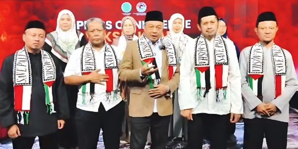 Seruan UBN Bersama puluhan ulama dalam aksi akbar bela Palestina